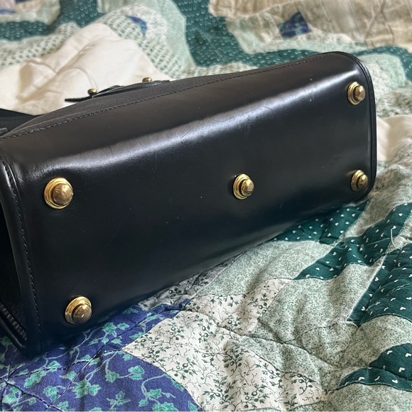 Vintage Dooney & Bourke Black AWL Shoulder Bag - Picture 9 of 15